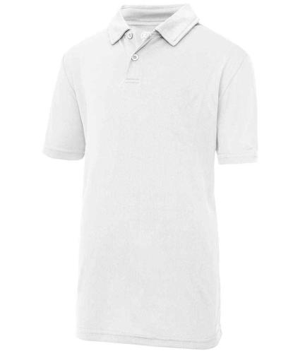 AWDis Kids Cool Polo - Arctic White - 12-13